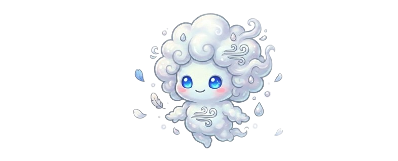 구름의 정령 캐릭터