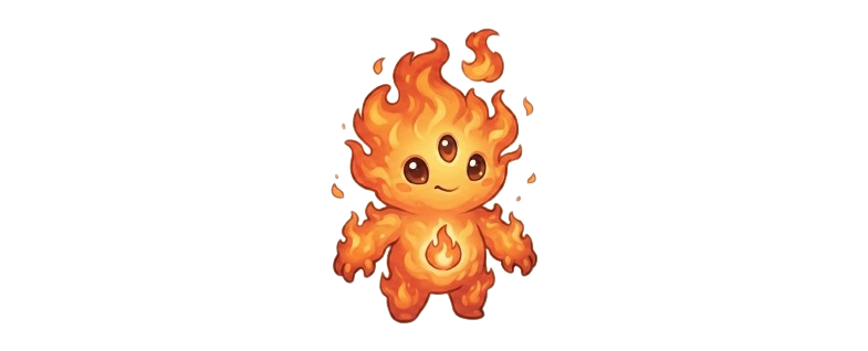 불꽃의 정령 캐릭터